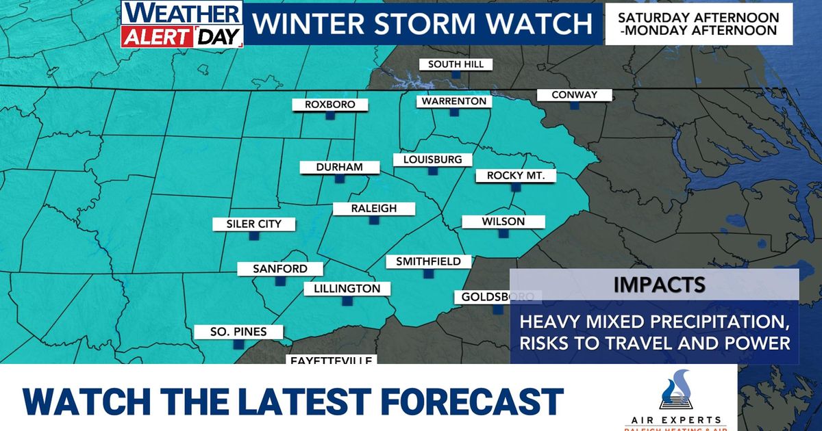 WRAL Weather | Raleigh weather this week