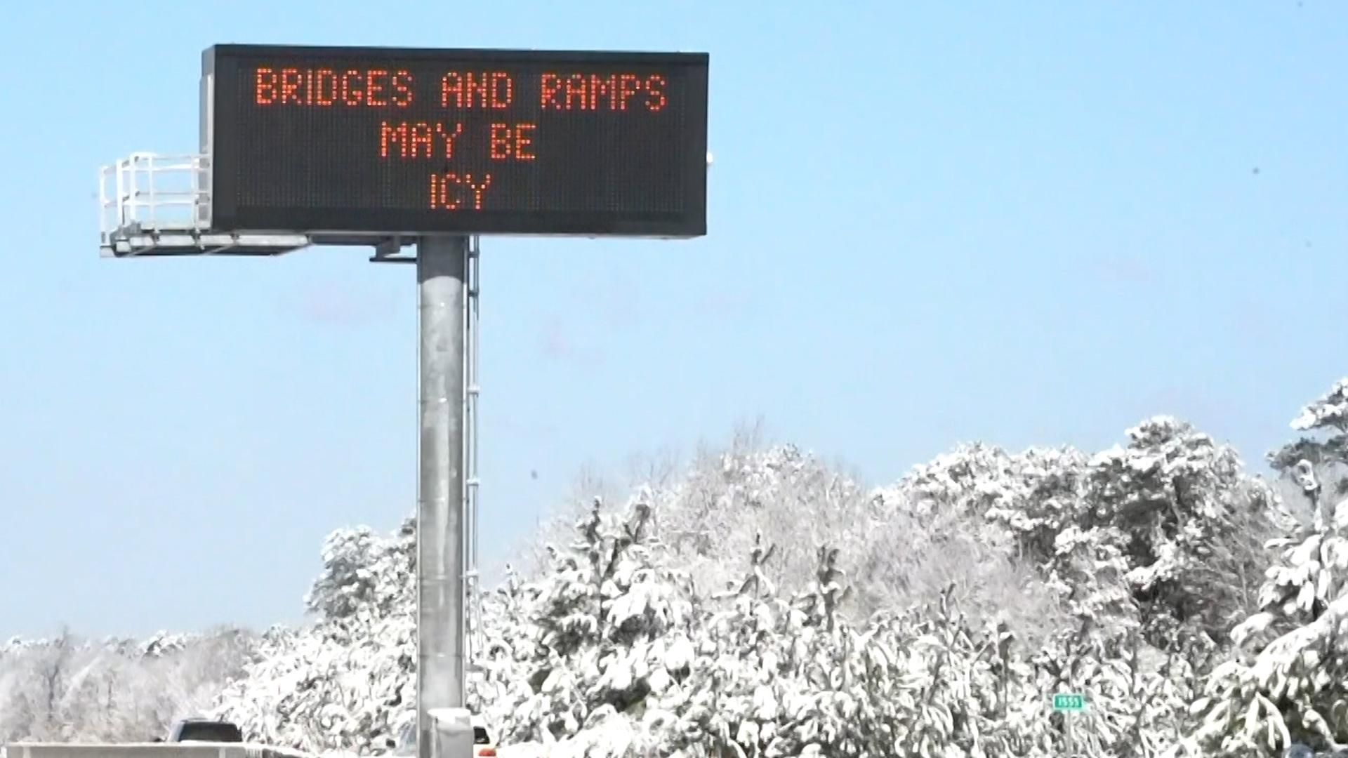 Here's why bridges freeze first