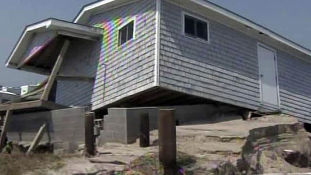 Hatteras torn apart by Irene's surge