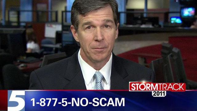Scammers seize on hurricane victims