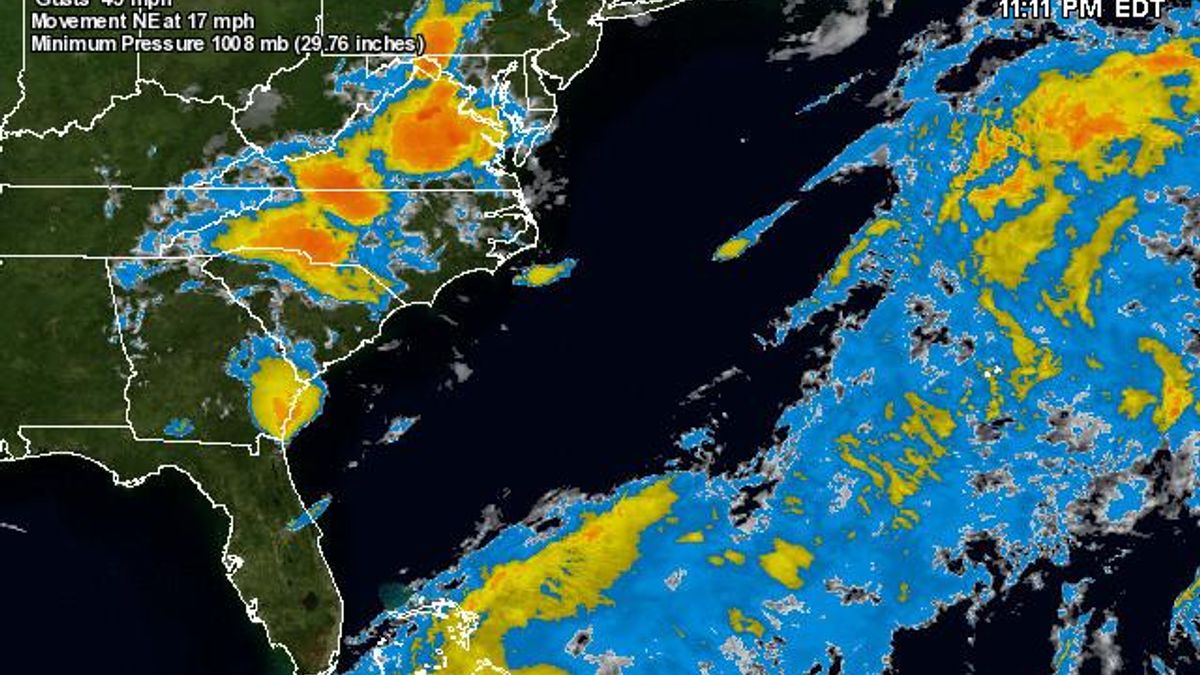Alberto Satellite - wunderground.com