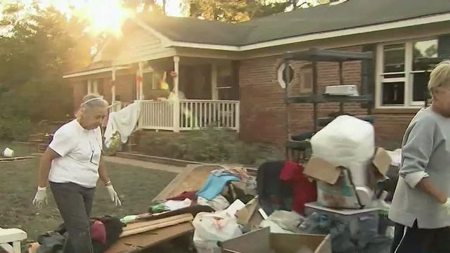 Cumberland County homes destroyed by Matthew