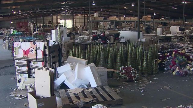 Warehouse owner says flooding destroyed most of his inventory