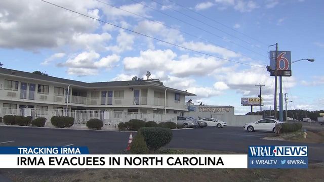 Irma evacuees pack NC hotels, highways