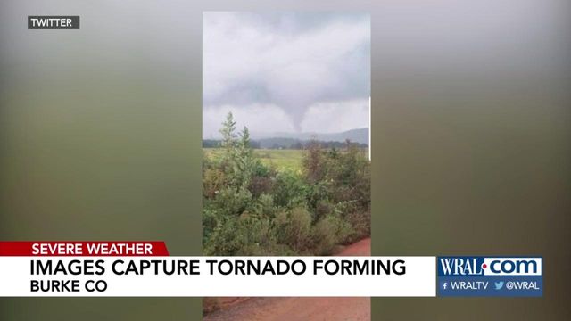 Tornadoes reported in western NC