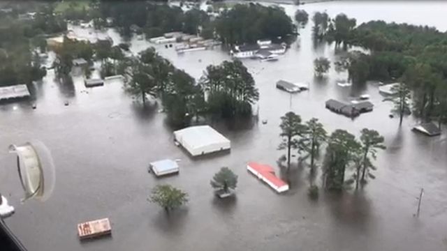 Cape Fear floods Chinquapin