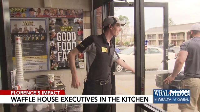 Servant leaders from Waffle House bring comfort to Wilmington