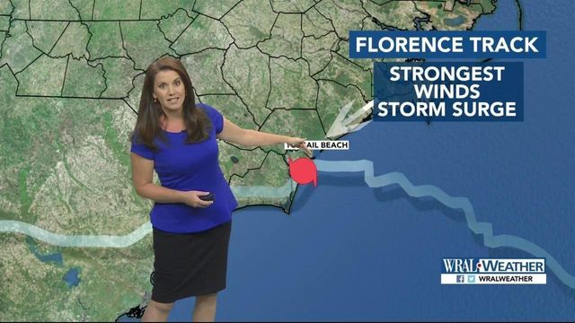 Wilmoth: Topsail on 'wrong side' of Florence