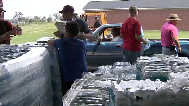 'We've got to help one another': Lumberton church becomes relief center
