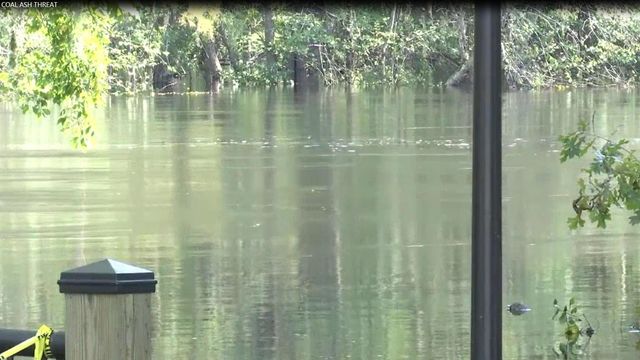 Flooding poses threat to coal ash ponds