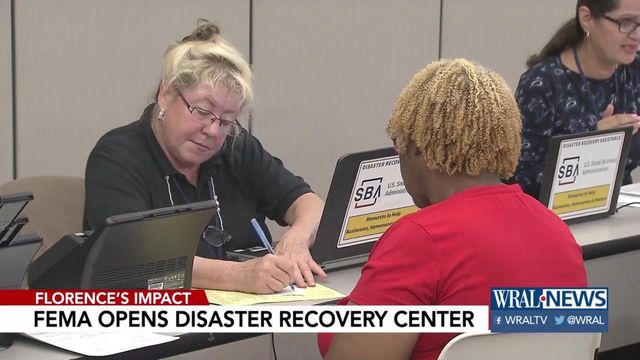 FEMA recovery center opens in Fayetteville