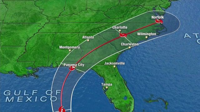 11 p.m. update: NC will see strong winds, rain