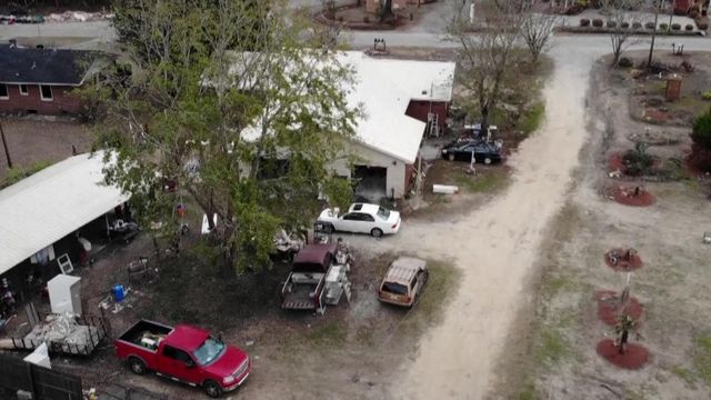 Drone 5: Flooding in Pender County after Hurricane Florence