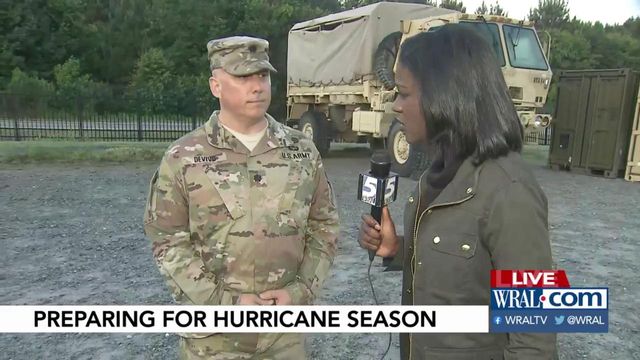 NC National Guard prepares for hurricane season
