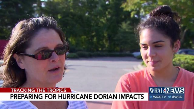 Triangle residents prepare for Hurricane Dorian