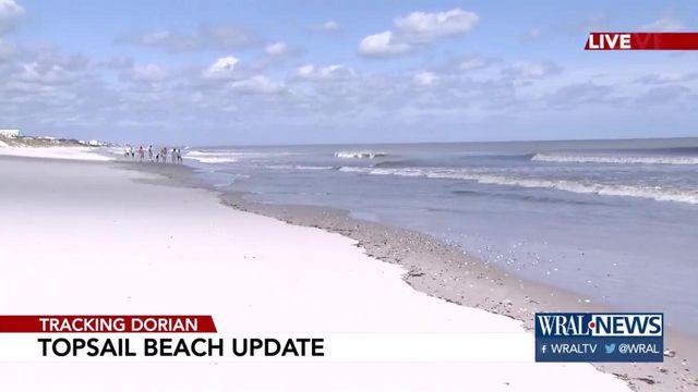 Topsail Beach residents see more sand, little beach erosion