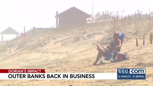 Life slowly returning to normal on the Outer Banks after Hurricane Dorian
