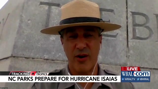 NC parks prep for Hurricane Isaias
