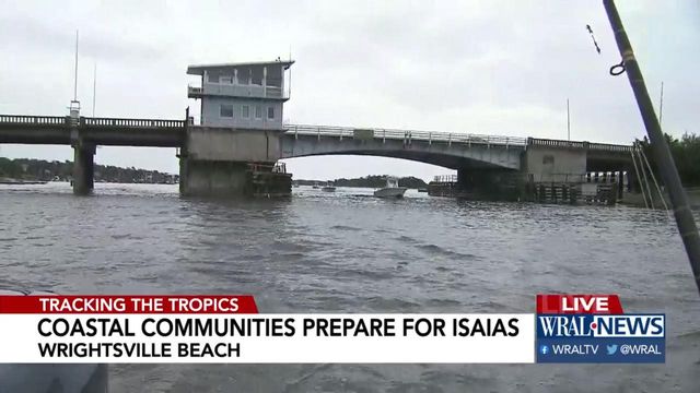 Coastal communities prepare for Isaias with Florence fresh on their minds