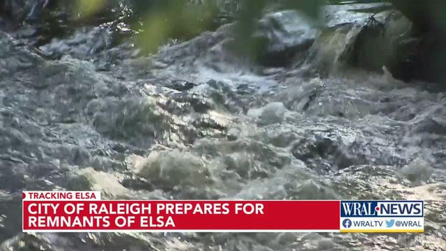 City of Raleigh prepares for remnants of Elsa 