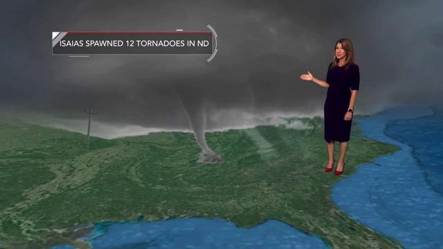 Tornadoes formed during hurricanes can be especially devastating 