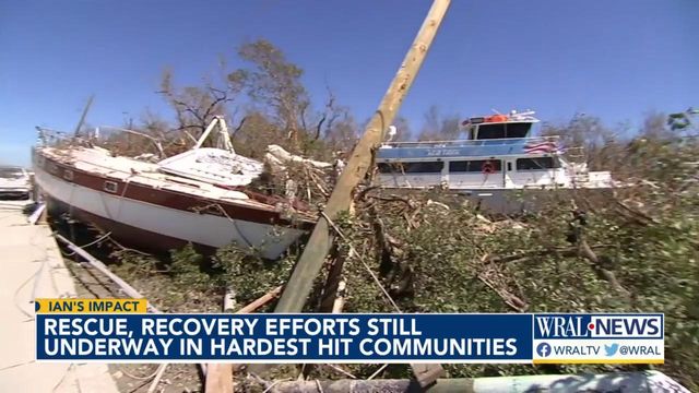 Rescue, recovery efforts still underway in hardest hit communities