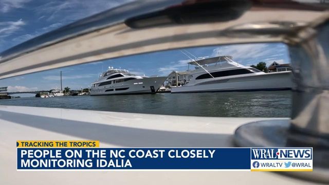 People on the NC coast closely monitoring Idalia
