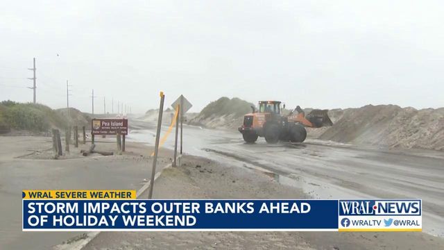 Idalia impacts Outer Banks ahead of Labor Day weekend