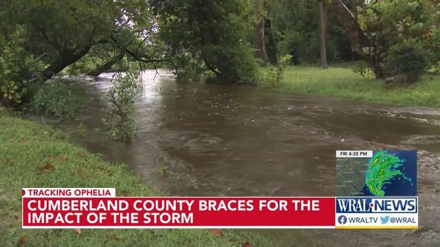 Cumberland County braces for rising rivers from tropical storm