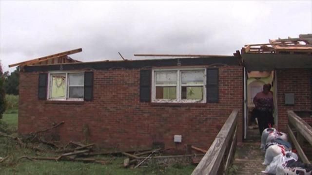 Tornado in Sampson County