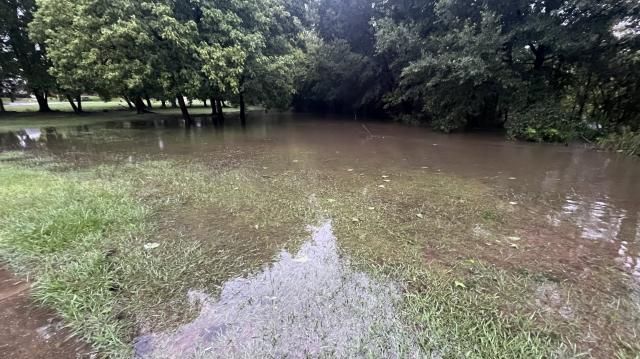 Flooded streets in Fayetteville: Aug. 8, 2024