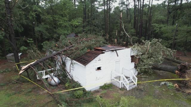 Friendship Primitive Baptist Church damage