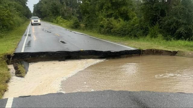 In Southport, Moore Street collapsed on Sept. 16, 2024