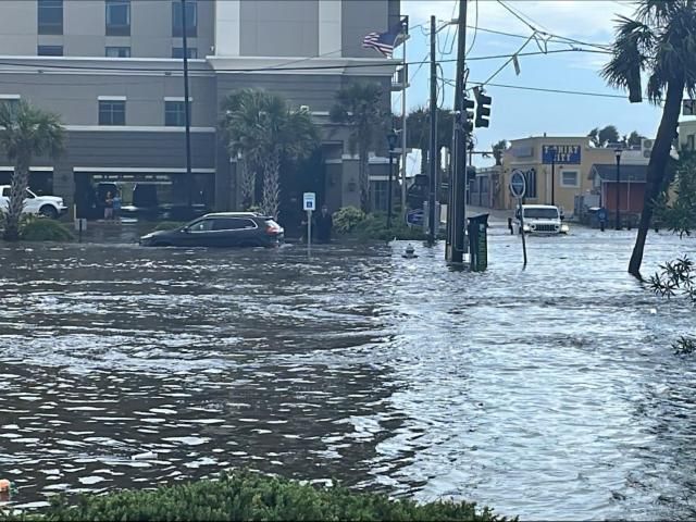 Potential Tropical Cyclone 8 brings over 500 millimeters of rain to Carolina Beach