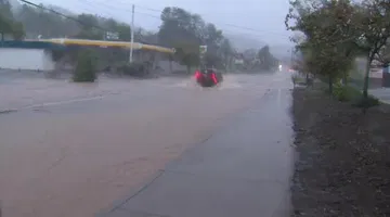 Buildings in Asheville damaged, Helene delivers flooding and winds to western NC