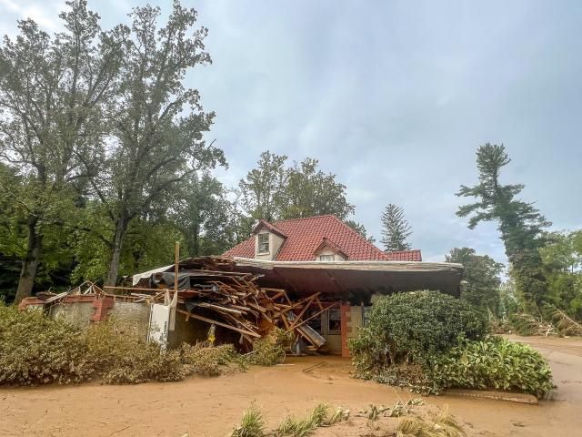Biltmore Estate after Helene: Entrance flooded, some buildings damaged