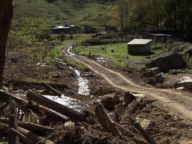 Avery County residents are grateful for donations and kindness as they recover from the devastation in Helene