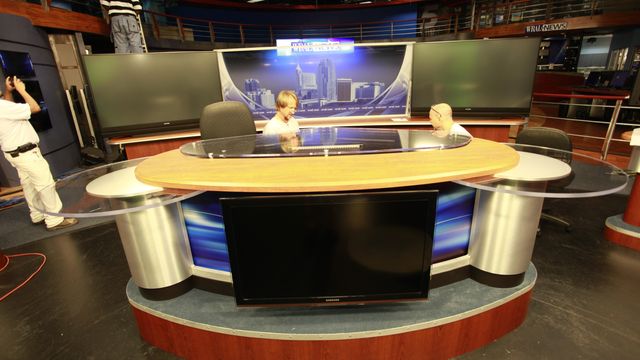 Timelapse of WRAL's makeover