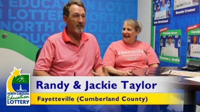 Fayetteville couple hits lottery jackpot