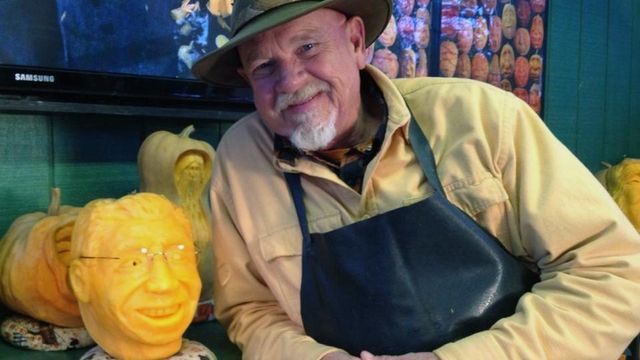 Davie County pumpkin carver has been creating art for 30 years