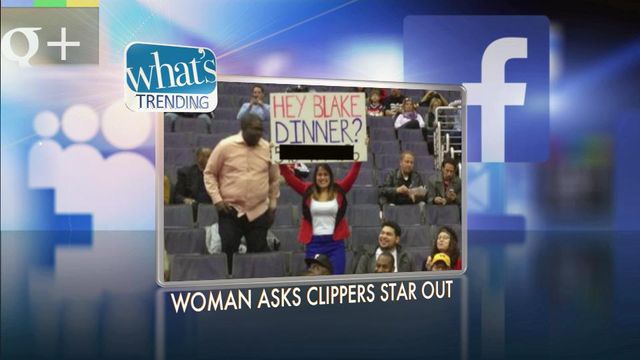 Trending: Woman asks Clippers star out on a date