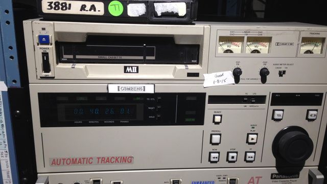 From the WRAL archives: TV video evolves from film to tape to file