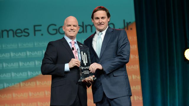 National digital award given to WRAL's Goodmon Jr. 