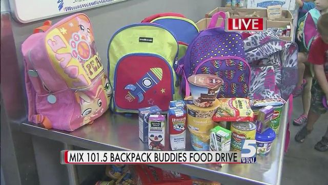 Backpack Buddies food drive kicks off Saturday