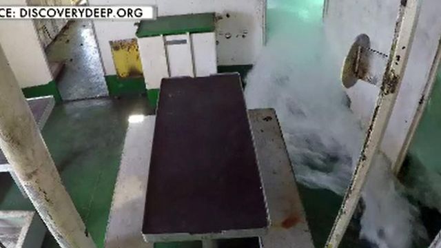 RAW: See inside tugboat sinking into Atlantic