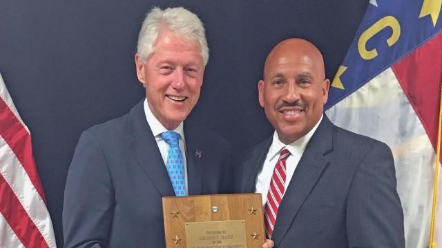 WRAL's Gilbert Baez Honored By Bill Clinton For 1973 Award