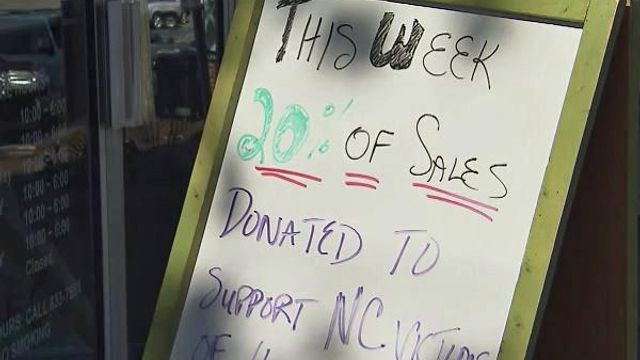 20 percent of Bargain Box sales benefits flood victims