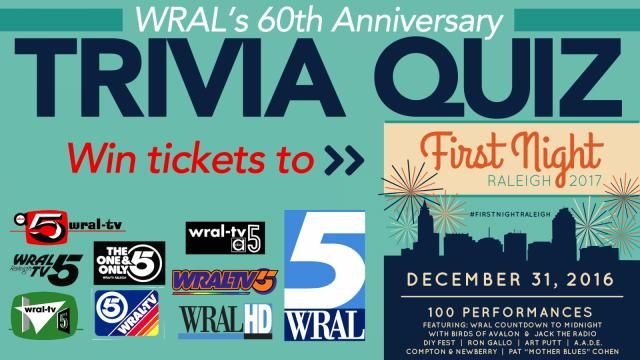 60 years of WRAL: Trivia quiz
