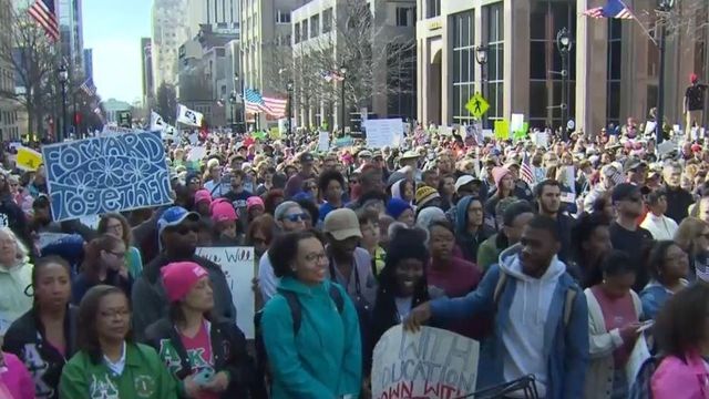 Thousands attend annual civil rights march in Raleigh