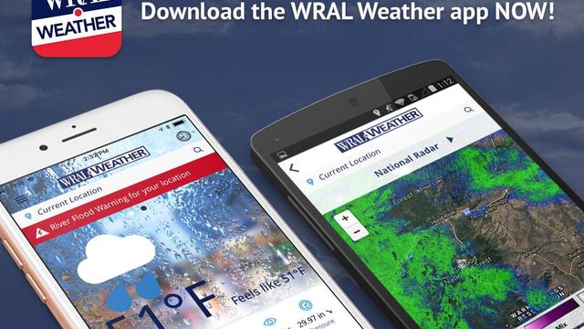 WRAL Weather app combines forecasts, alerts